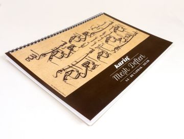 Karin Meşk Defteri A4 110 Gr 80 Yaprak