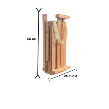 Vera Sanat Portatif Ayaklı Şövale 71x111x143 cm