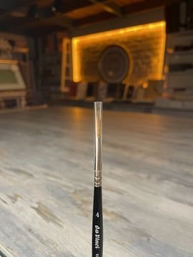 Da Vinci 36 Serisi Fırça No:4 Kolinsky Kızıl Samur Kılı Yuvarlak Sulu Boya Fırçası