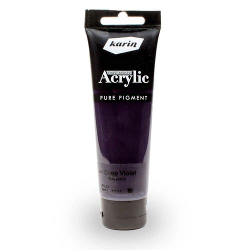 karin artist akrilik boya 120 ml 1470 deep violet