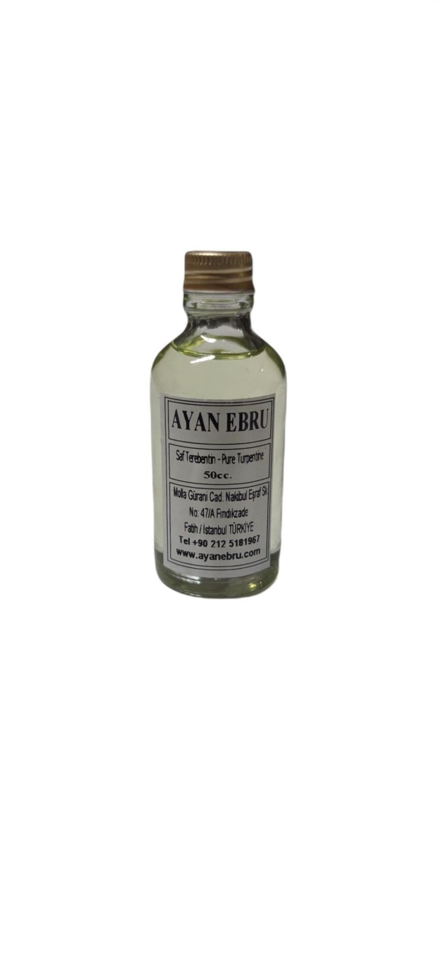 Ayan Ebru Terebentin / Neft 50 cc