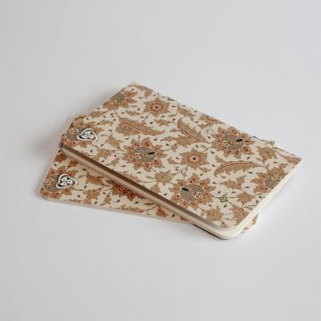 Üçvav Not Defteri Küçük Boy - Halkari Desenli 2