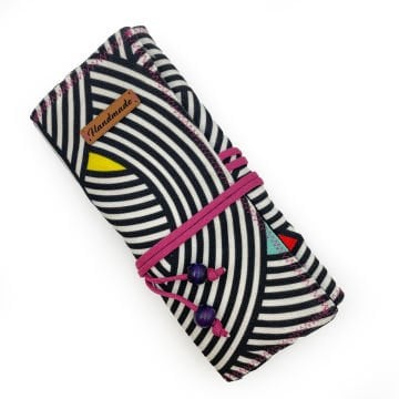 Katlamalı DİJİTAL BASKILI KUMAŞ KALEMLİK DESENLİ