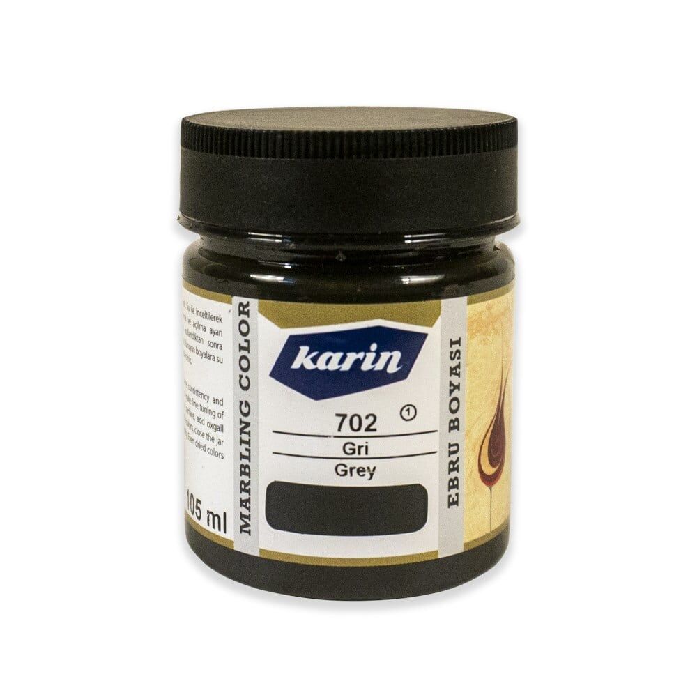 Karin Ebru Boyası 105 ml 702 Gri