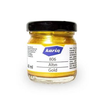 Karin Ebru Boyası 40 ml 806 Altın