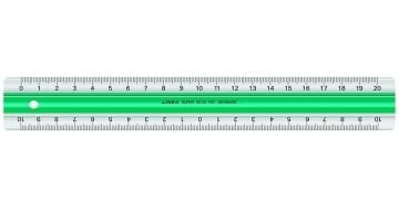 Linex 20 cm Super Series Anti-Slide Kaydırmaz Cetvel
