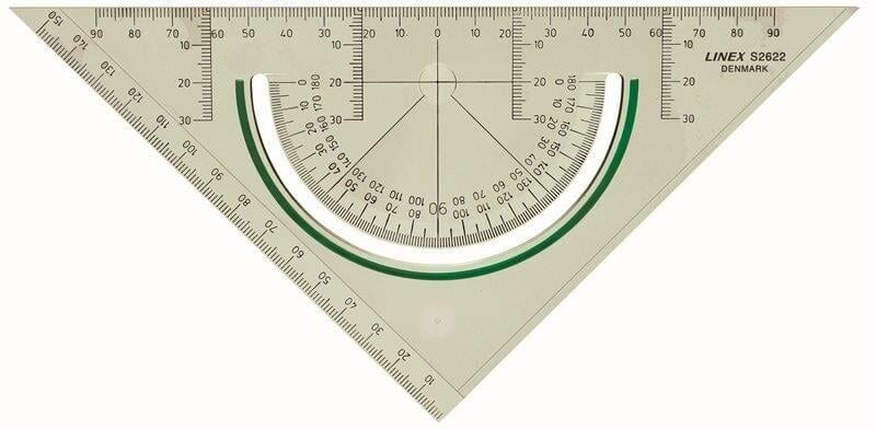 Linex Anti Slide Kaydırmaz Gönye 22 cm S2622