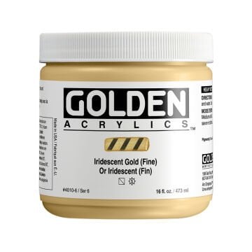 Golden Akrilik HB IRIDESC.GOLD(FIN)473ML