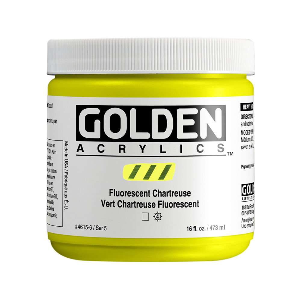 Golden Akrilik HB FLUORSC. CHARTREUSE 473ML