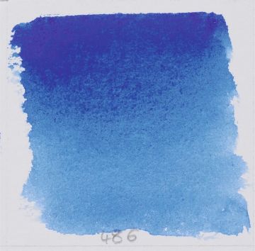 Schmincke Horadam Aquarell Artistik Sulu Boya Yarım Tablet Seri 1 486 cobalt blue hue