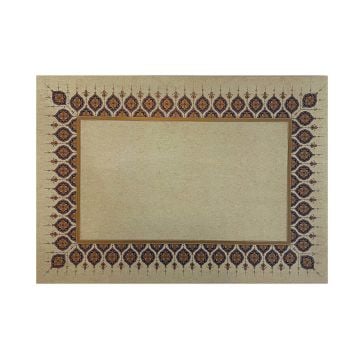 Tezhipli İçi Boş -8- Mat Kuşe Meşk Kağıdı Mohamad Badawi Alktifani A4 Tıpkı Basım (COBALT MAVİ - GOLD YALDIZ)