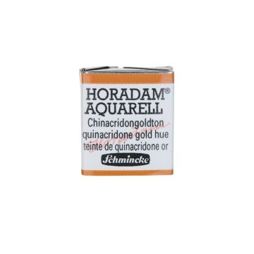 Schmincke Horadam Aquarell Artistik Sulu Boya Yarım Tablet Seri 2 217 quinacridone gold hue