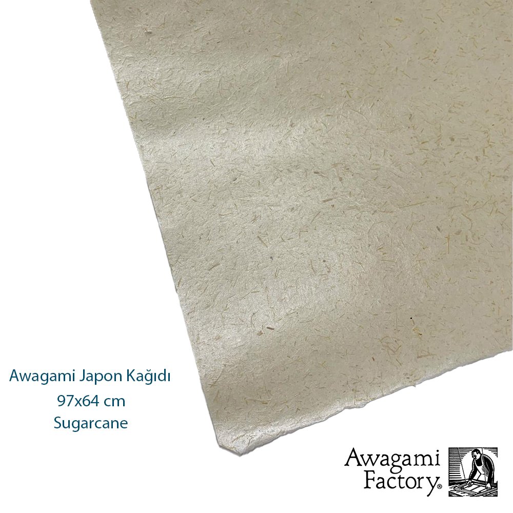 Awagami Aharlı Japon Kağıdı 60 g/m2 97x64 cm Sugarcane