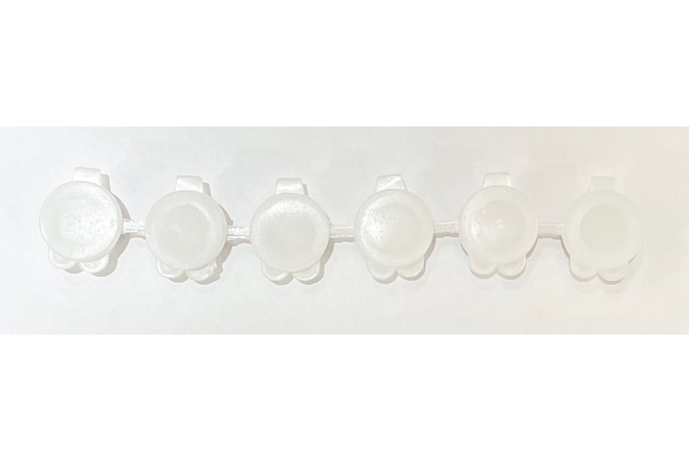 6'Lı Plastik Kapaklı Hokka (3 mm)