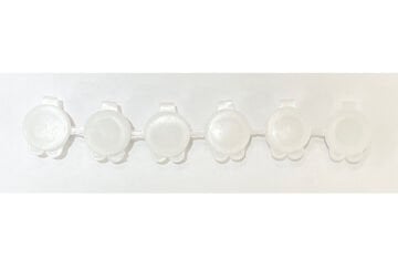 6'Lı Plastik Kapaklı Hokka (3 mm)