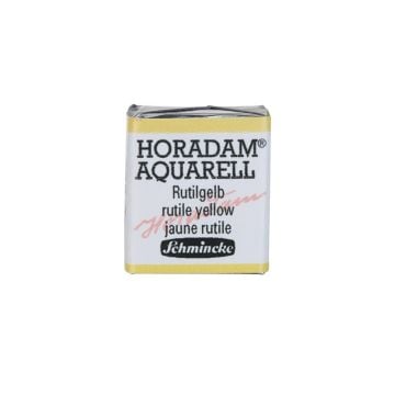 Schmincke Horadam Aquarell Artistik Sulu Boya Yarım Tablet Seri 3 205 rutile yellow