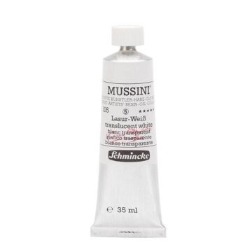 Schmincke Mussini Artist Yağlı Boya 35 ml 105 Translucent White Seri 5