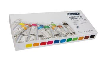 Schmincke Hks Designers' Gouache Guaj Boya Set 12x20ml