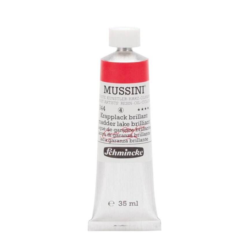 Schmincke Mussini Artist Yağlı Boya 35 ml 344 Madder Lake Brilliant Seri 4