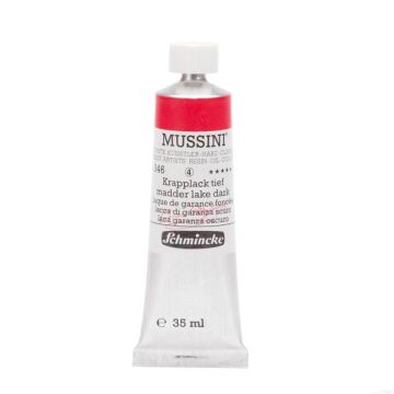 Schmincke Mussini Artist Yağlı Boya 35 ml 346 Madder Lake Dark Seri 4