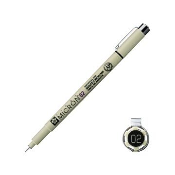 SAKURA PİGMA MİCRON 02 JAPON 0,3 MM KALEM