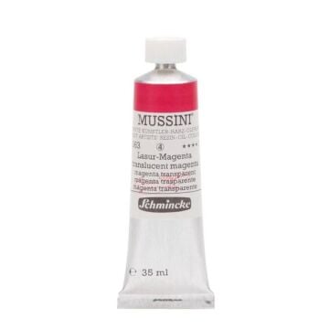 Schmincke Mussini Artist Yağlı Boya 35 ml 363 Translucent Magenta Seri 4