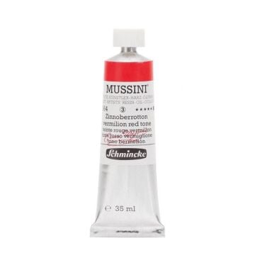 Schmincke Mussini Artist Yağlı Boya 35 ml 364 Vermilion Red Hue Seri 3
