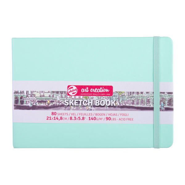 Talens Art Creation Sketch Book 14,8x21 cm Fresh Mint Eskiz Defteri 80 Yaprak 140 g