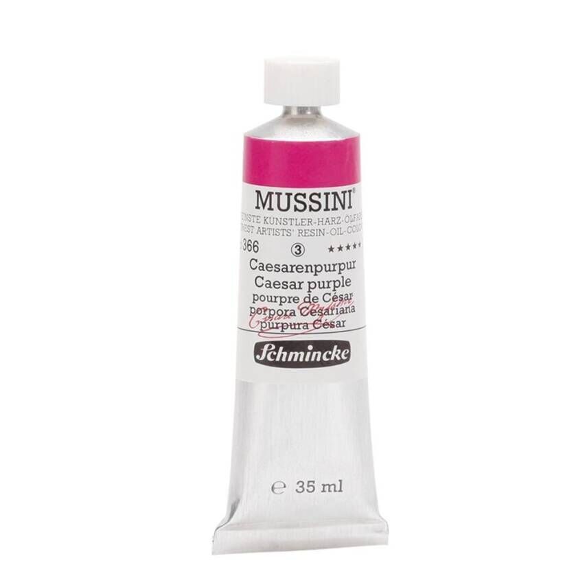 Schmincke Mussini Artist Yağlı Boya 35 ml 366 Caesar Purple Seri 3