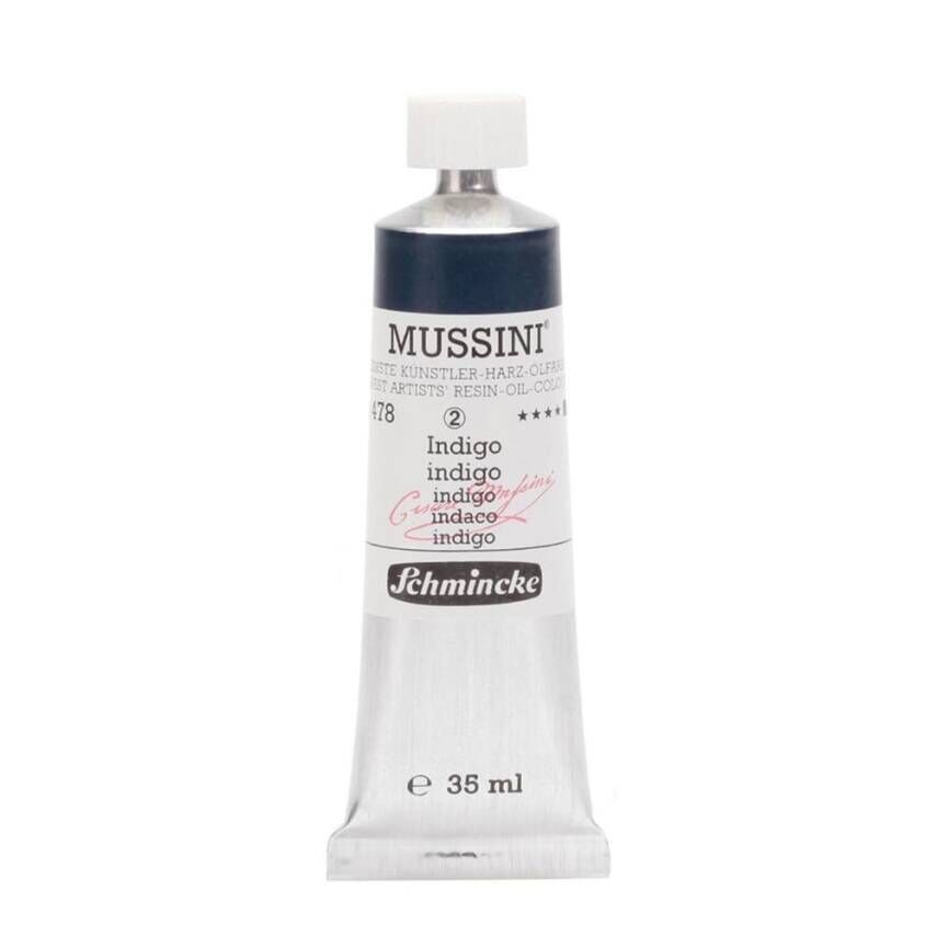 Schmincke Mussini Artist Yağlı Boya 35 ml 478 Indigo Seri 2