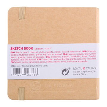 Talens Art Creation Sketch Book 12x12 cm Kraft Eskiz Defteri 80 Yaprak 140 g