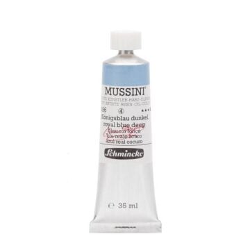 Schmincke Mussini Artist Yağlı Boya 35 ml 486 Royal Blue Deep Seri 4