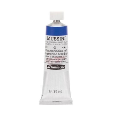 Schmincke Mussini Artist Yağlı Boya 35 ml 491 Ultramarine Blue Light Seri 2