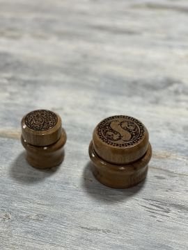 TİRYAKİART AHŞAP DESENLİ HOKKA 10 CC