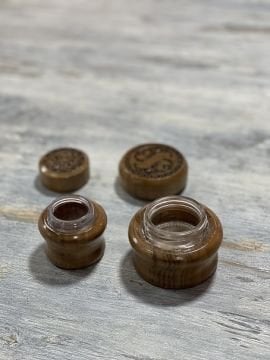 TİRYAKİART AHŞAP DESENLİ HOKKA 30 CC