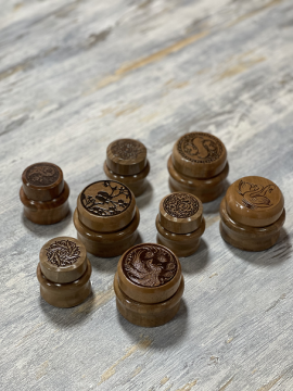 TİRYAKİART AHŞAP DESENLİ HOKKA 30 CC