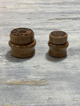 TİRYAKİART AHŞAP DESENLİ HOKKA 30 CC