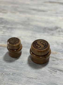 TİRYAKİART AHŞAP DESENLİ HOKKA 30 CC