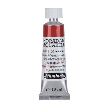 Schmincke Horadam Aquarell Artist Sulu Boya 15 ml Tüp Seri 1 649 english venetian red