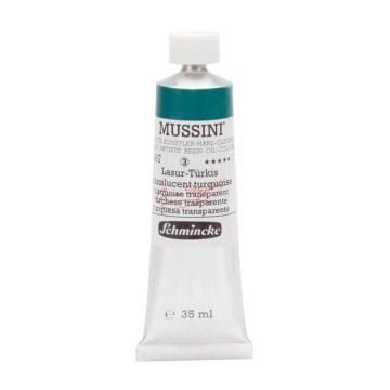 Schmincke Mussini Artist Yağlı Boya 35 ml 497 Translucent Turquoise Seri 3