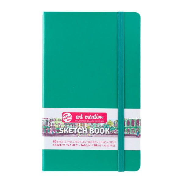 Talens Art Creation Sketch Book 13x21 cm Forest Green Eskiz Defteri 80 Yaprak 140 g