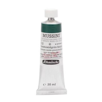Schmincke Mussini Artist Yağlı Boya 35 ml 512 Chromium Oxide Green Brilliant Seri 4