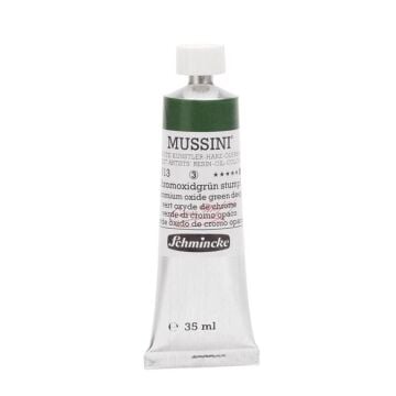Schmincke Mussini Artist Yağlı Boya 35 ml 513 Chromium Oxide Green Deep Seri 3