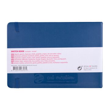 Talens Art Creation Sketch Book 14,8x21 cm Navy Blue Eskiz Defteri 80 Yaprak 140 g