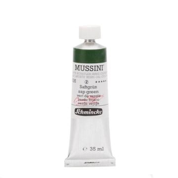 Schmincke Mussini Artist Yağlı Boya 35 ml 526 Sap Green Seri 2