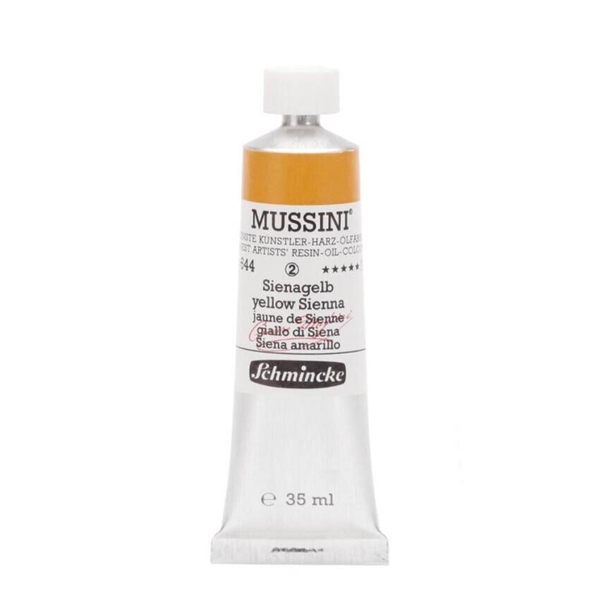 Schmincke Mussini Artist Yağlı Boya 35 ml 644 Yellow Sienna Seri 2