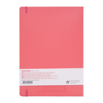 Talens Art Creation Sketch Book 21x29,7 cm Coral Red Eskiz Defteri 80 Yaprak 140 g