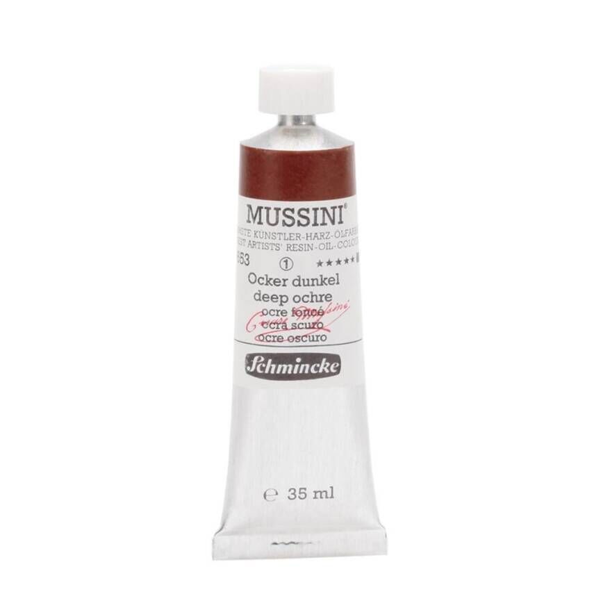 Schmincke Mussini Artist Yağlı Boya 35 ml 653 Deep Ochre Seri 1