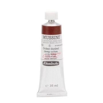 Schmincke Mussini Artist Yağlı Boya 35 ml 653 Deep Ochre Seri 1