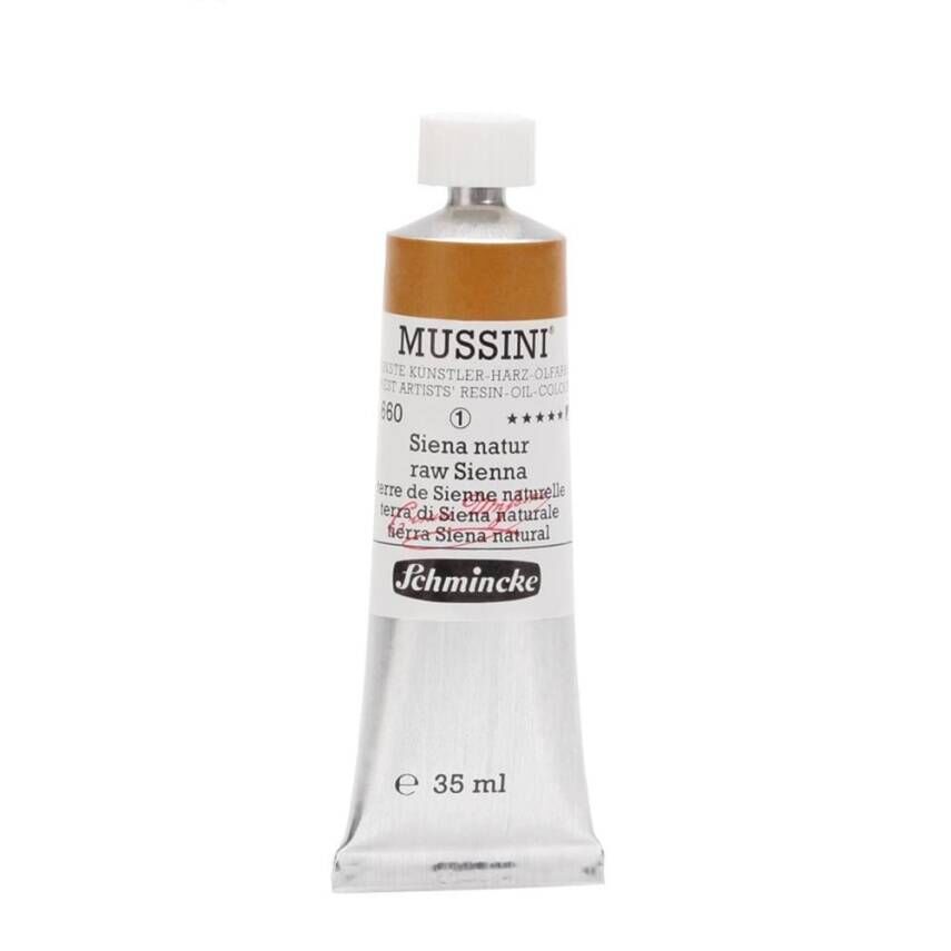 Schmincke Mussini Artist Yağlı Boya 35 ml 660 Raw Sienna Seri 1
